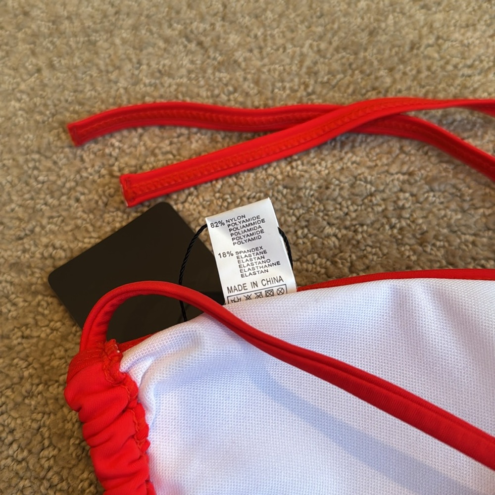 Red Triangle Bikini Set - Picture 5 of 5